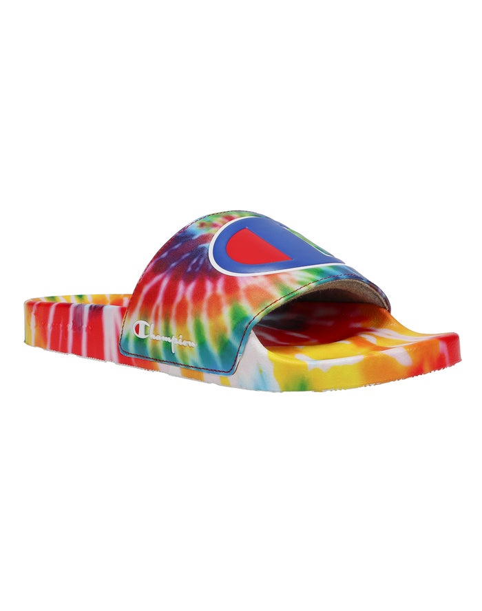 Champion Badslippers Heren - Gekleurd - Ipo Tie-Dye ( 570432-TKL )